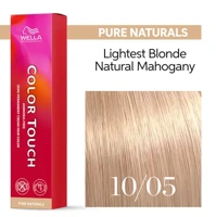 Wella Color Touch Hajszínező - 10/05 60ml Lightest Blonde Natural Mahagony főképe